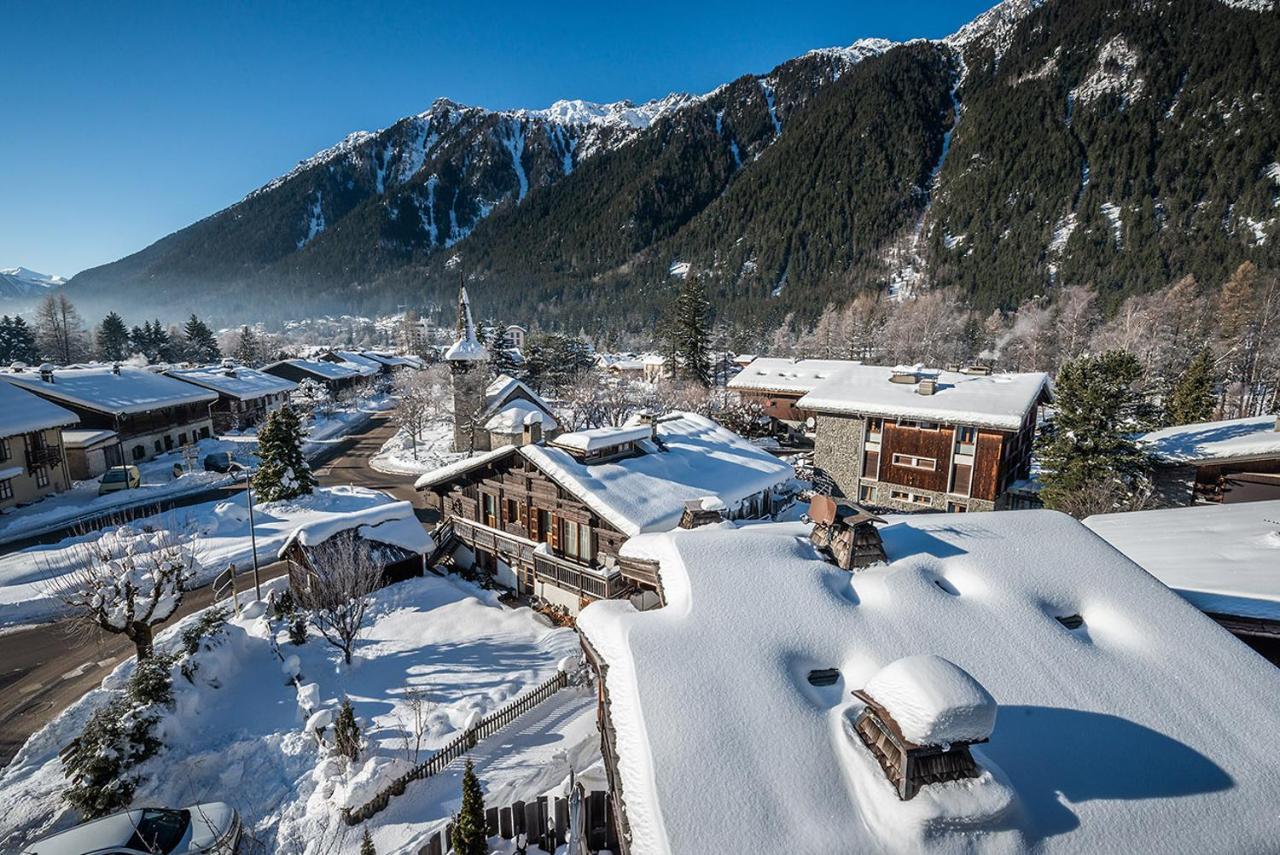 Eden Hotel, Apartments And Chalet Chamonix Les Praz エクステリア 写真