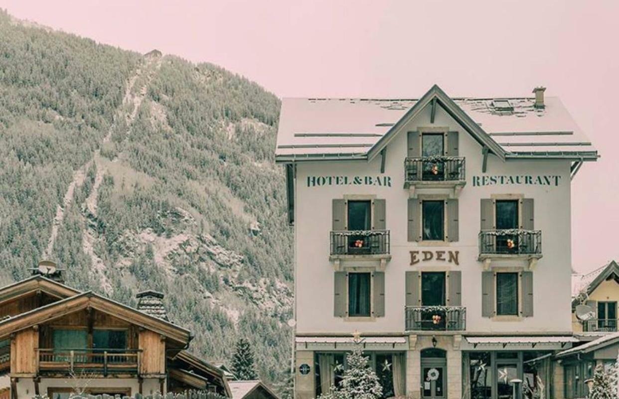 Eden Hotel, Apartments And Chalet Chamonix Les Praz エクステリア 写真